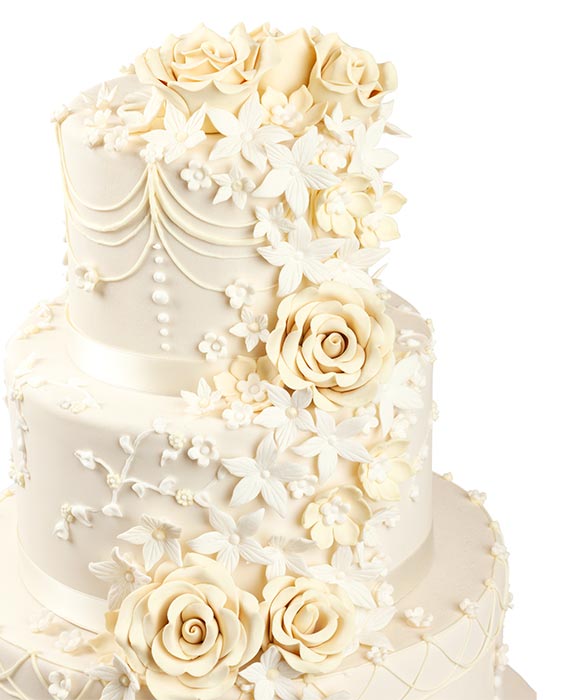 Fleur Royale wedding cake
