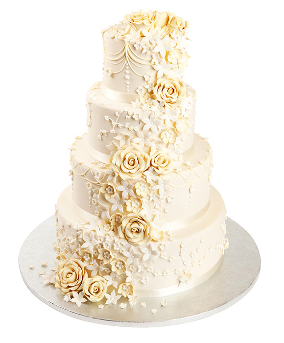 Fleur Royale wedding cake