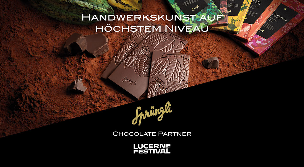 La Confiserie Sprüngli, partenaire chocolatier du Lucerne Festival 2023