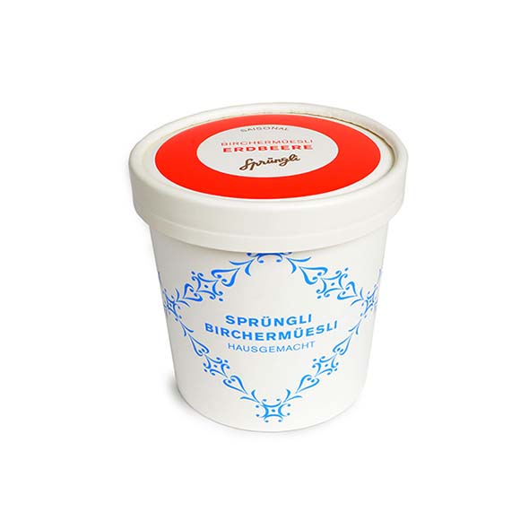 Birchermüesli Erdbeere