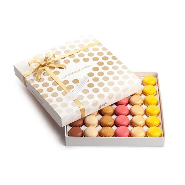 Luxemburgerli à l’alcool (contenu 36 pces)