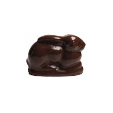 Lapin en biscuit aux amandes chocolat 4 portions