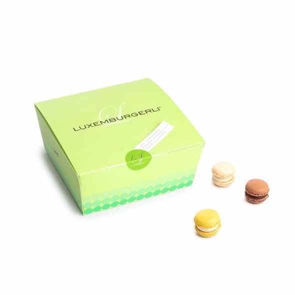Luxemburgerli with alcohol (box of 36)