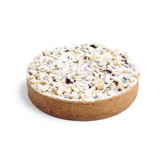 Sour Cherry Streusel Cake 6 port.