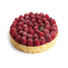 Tourte aux framboises, 6 portions