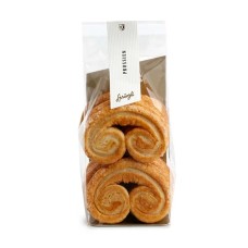 Puff pastry confectionery Palmiers 70 g