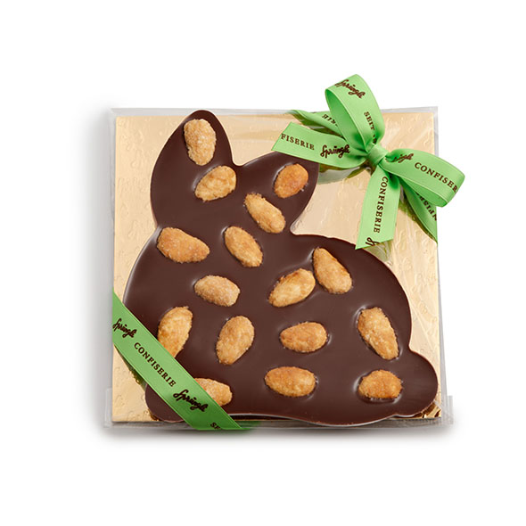 Easter bunny-shaped Chocolate Bar, dark, 150g