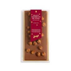 Bruchschokolade Milch Noisette de Noël, Cacao 37%