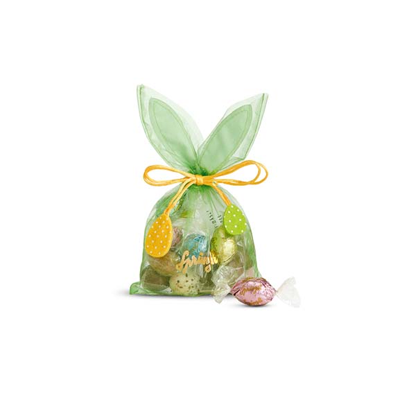 Sachet de Pâques en organza 110g