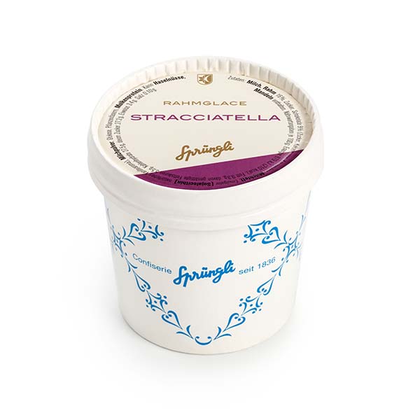Glace-Töpfli Stracciatella