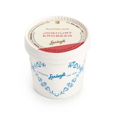 Glace-Töpfli Joghurt-Erdbeer