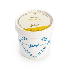 Mango Sorbet Ice Cream Tub