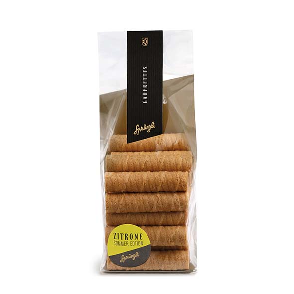 Bag of Gaufrettes, Lemon 150 g