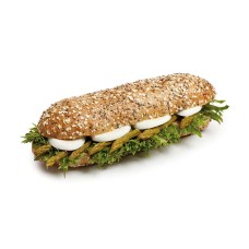 Multigrain Roll with Asparagus and Egg