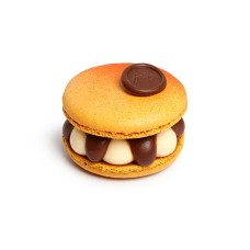 Pâtisserie Luxemburgerli Orange Chocolate