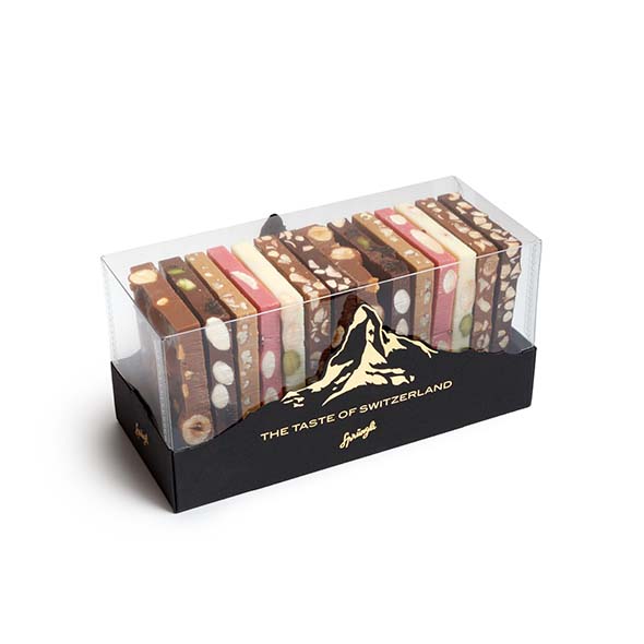 Chocolats frais à la casse 'The Taste of Switzerland' 570 g