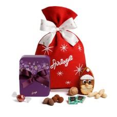 Santa’s bag Stars, red, 1060 g