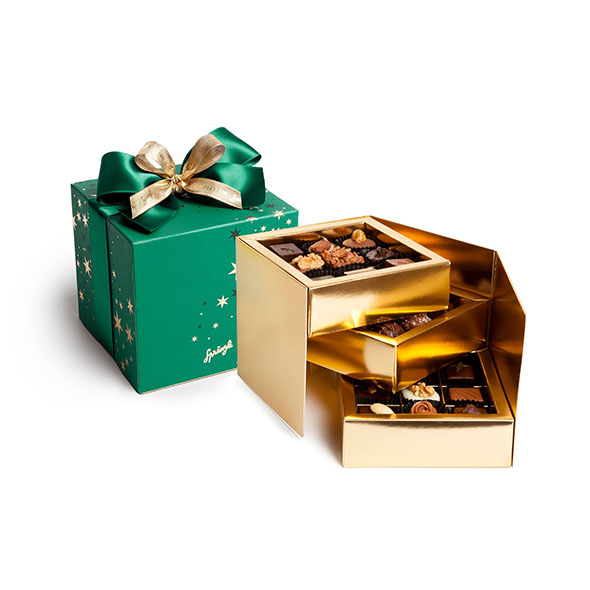 Cube Weihnachten grün (Inhalt 27 St.)