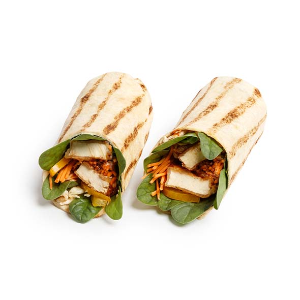 Tofu-Gemüse Wrap