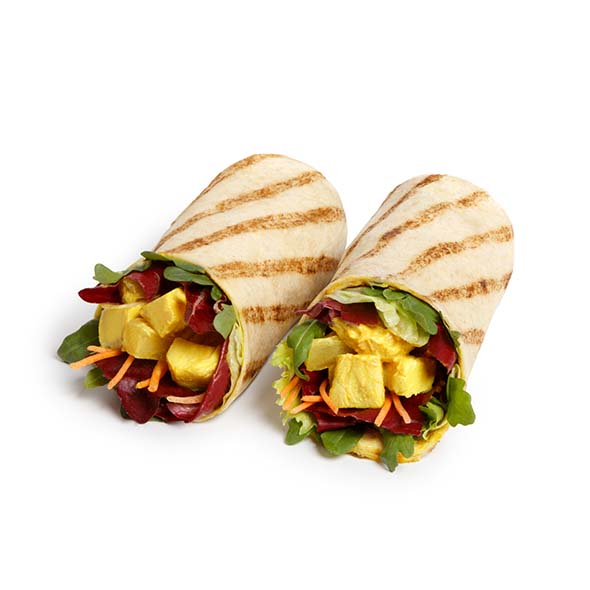 Poulet-Curry Wrap