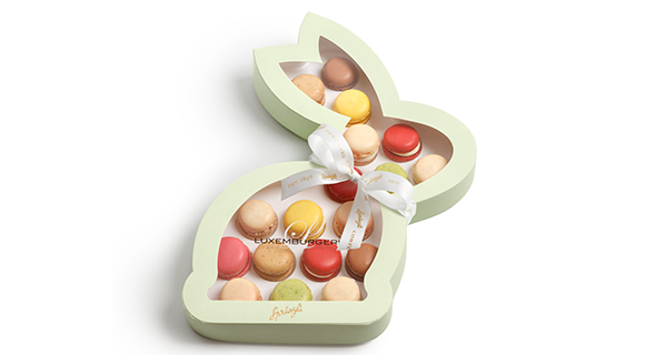 Luxemburgerli bunny gift box