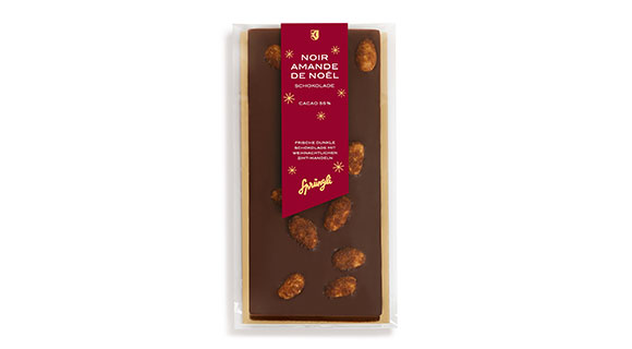 Chocolat Dark Amandes de Noël