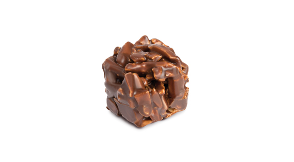 Tablette Fourrée Praliné noisettes & fleur de sel Chocolat au Lait 45%