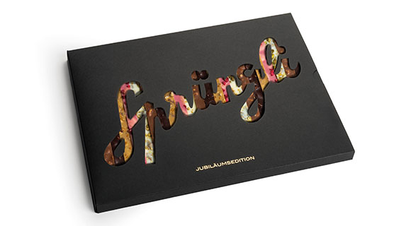 Frische Bruchschokoladen-Stängeli Jubiläumsedition