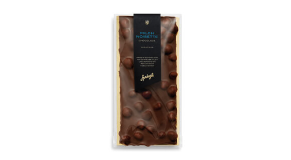 Noisette milk chocolate slab, 42% cacao