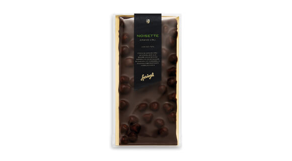Chocolat à la casse Grand Cru Noisette, 72% de cacao