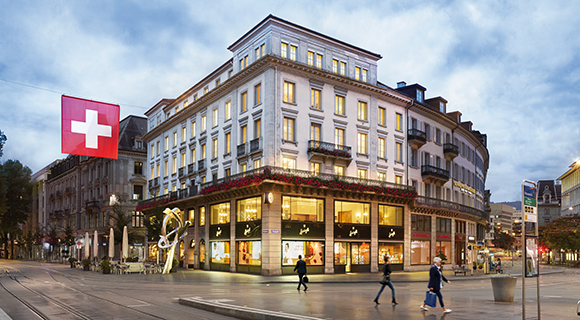 confiserie spruengli standort paradeplatz zuerich